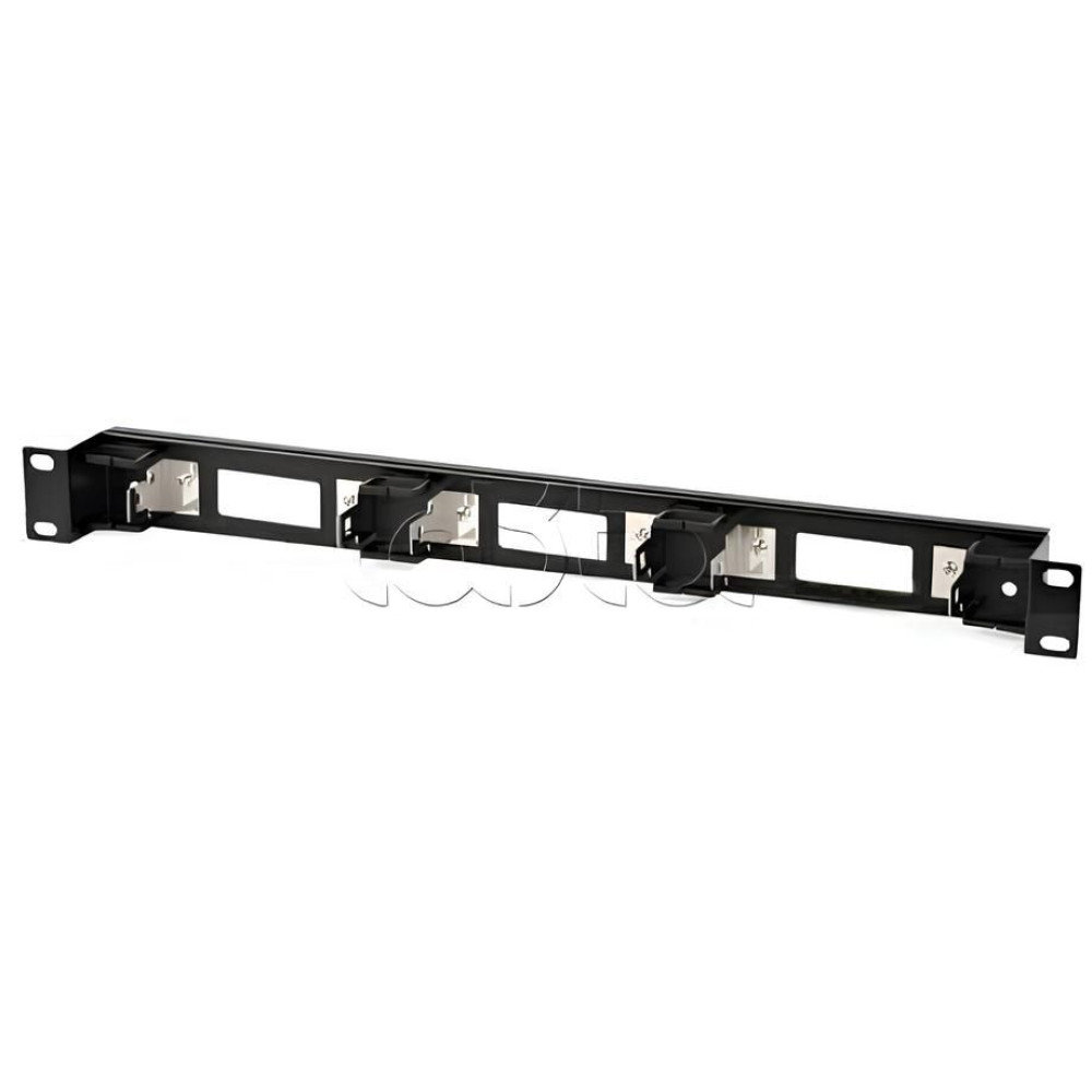 KR-19-FRAME-CON-30 Рама 19",1U, для 3 плінтів, хомут-тримач KR-19-FRAME-CON-30 Рама 19",1U, для 3 плінтів, хомут-тримач
