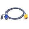 2L-5202UP Кабель SPHD15М-DHS15M+USB тип A вилка, 1.8м,(для ACS-1216A/1208A;CS-74A) 2L-5202UP Кабель SPHD15М-DHS15M+USB тип A вилка, 1.8м,(для ACS-1216A/1208A;CS-74A)