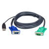 2L-5202U Кабель SPHD15M - DHS15M+USB тип А Male, 1,8 м 2L-5202U Кабель SPHD15M - DHS15M+USB тип А Male, 1,8 м