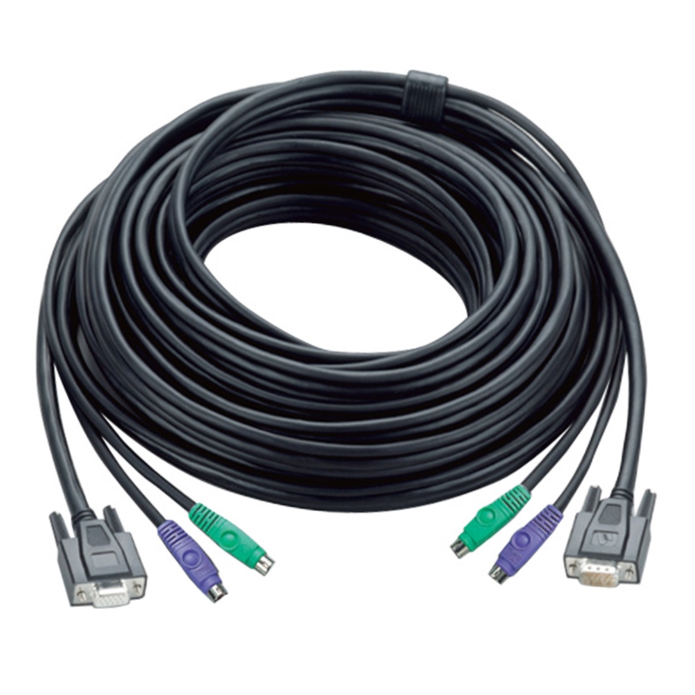2L-1003P Кабель-подовж. клав. монітор, миша DHS15F+2xPS/2F - DHS15M+2xPS/2M, 3 м 2L-1003P Кабель-подовж. клав. монітор, миша DHS15F+2xPS/2F - DHS15M+2xPS/2M, 3 м