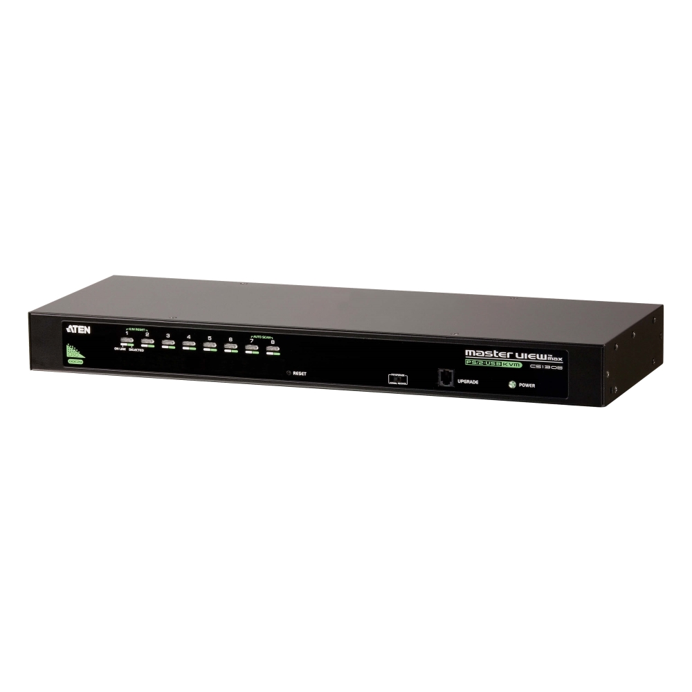 CS-1308 KVM-перемик. 8-портів USB-PS/2 + USB, спец.шнур, 1U(rack), power adapter, каскадув. до 64 CS-1308 KVM-перемик. 8-портів USB-PS/2 + USB, спец.шнур, 1U(rack), power adapter, каскадув. до 64