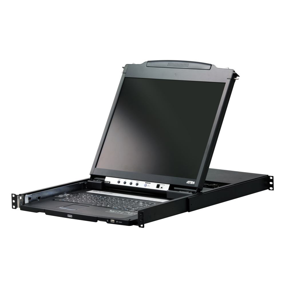 CL5800N Консоль управ.,1U, клавіатура з тачпадом+19" монитор, PS/2 і USB CL5800N Консоль управ.,1U, клавіатура з тачпадом+19" монитор, PS/2 і USB