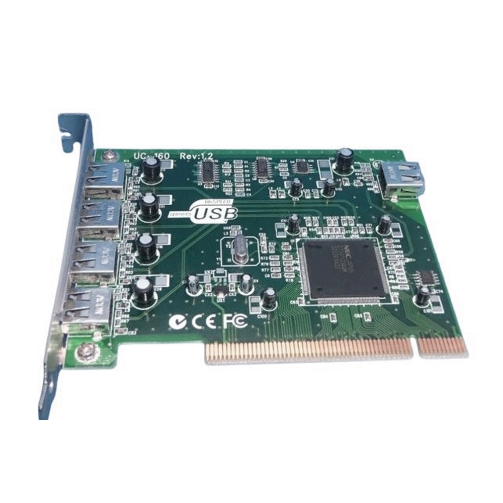 UC160 Карта PCI на 4 порти USB 2.0 тип A UC160 Карта PCI на 4 порти USB 2.0 тип A