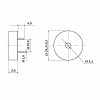 HPE-220 Зумер d=24мм, 3V-30V/2ma/6,6khz/75dB (пайка на плату) HPE-220 Зумер d=24мм, 3V-30V/2ma/6,6khz/75dB (пайка на плату)