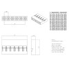 H/BLS2-6 Корпус BLS2-6, крок 2.0 мм, розетка на кабель однорядна H/BLS2-6 Корпус BLS2-6, крок 2.0 мм, розетка на кабель однорядна