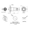 PW2-F1EG-12 Кнопка кругла, d=16 мм,1 гр. 3 конт., 250В 0.5А, підсв. кільце (зел.), кріп.гайка PW2-F1EG-12 Кнопка кругла, d=16 мм,1 гр. 3 конт., 250В 0.5А, підсв. кільце (зел.), кріп.гайка