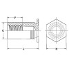 BSO-M3-10 Втулка запресовочна закрита BSO-M3-10 Втулка запресовочна закрита