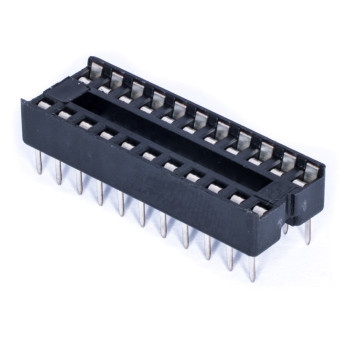 SCS-22 Панелька DIP 22 контакти, вузька (в тубусі 21шт)