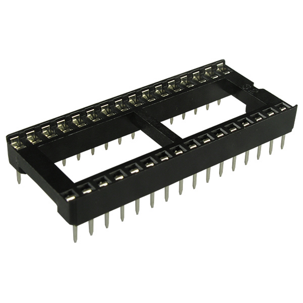 SCL-32 Панелька DIP 32 контакти, широка (в тубусі 15 шт) SCL-32 Панелька DIP 32 контакти, широка (в тубусі 15 шт)