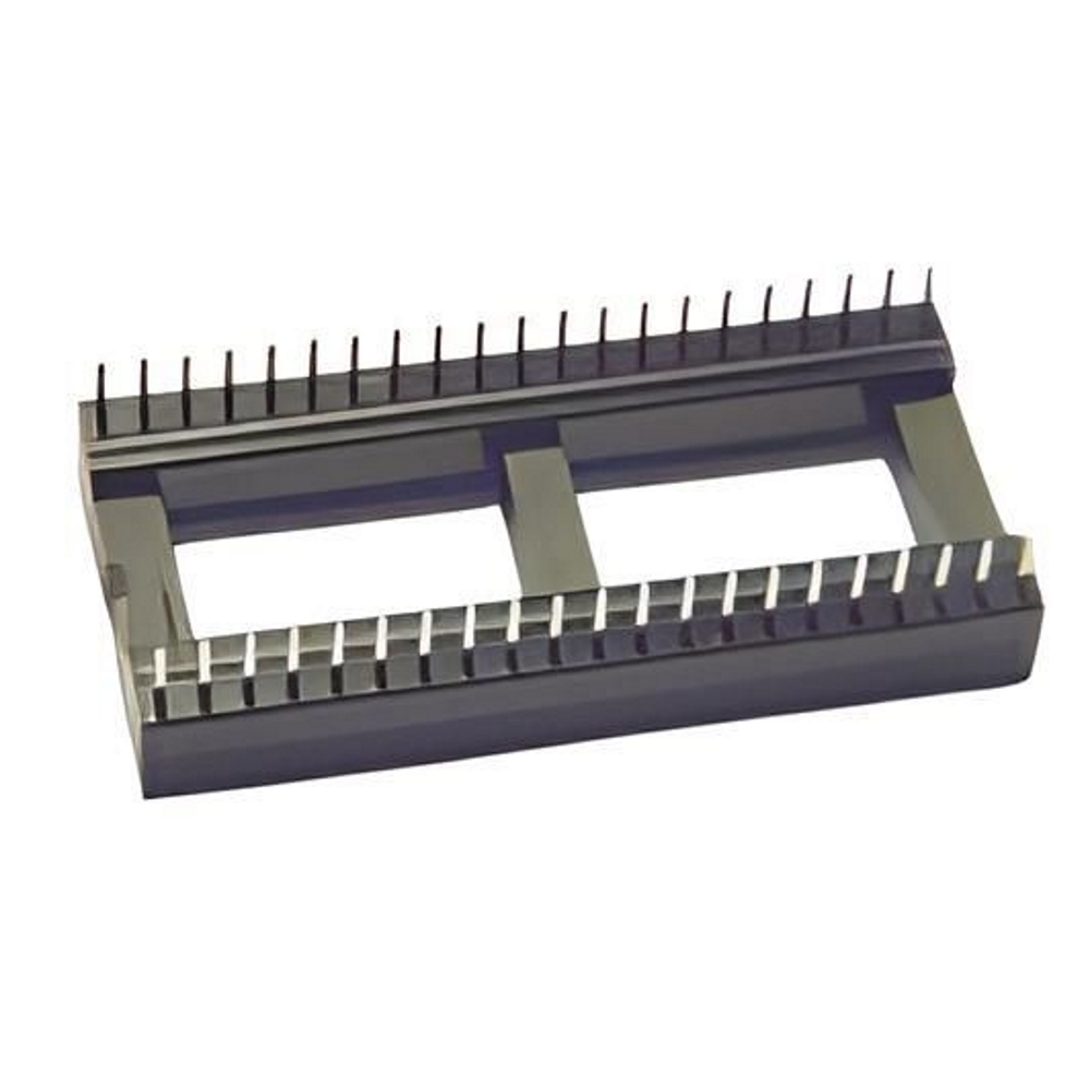 ICSS-42 Панелька DIP 42 контакти, широка, крок 1.778 мм (DS1010-42W, KLS1-216B-42-2) ICSS-42 Панелька DIP 42 контакти, широка, крок 1.778 мм (DS1010-42W, KLS1-216B-42-2)
