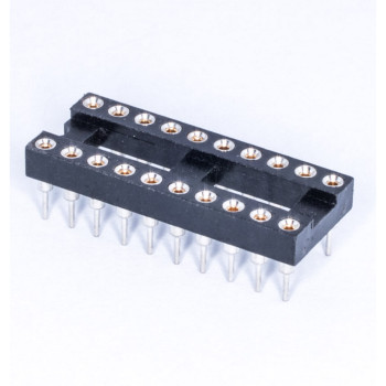 SCSM-20 Панелька DIP цангова 20 контактів, вузька