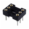 SCSM-6 Панелька DIP цангова 6 контактів, вузька SCSM-6 Панелька DIP цангова 6 контактів, вузька