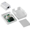 TJC-8P8C-K Розетка RJ-45 (8Р8С), тип контактів - KRONE, кат.5 TJC-8P8C-K Розетка RJ-45 (8Р8С), тип контактів - KRONE, кат.5