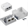 TJC2-5C Розетка комбінована RJ-12 (6P6C)+RJ-45 (8Р8С), тип KRONE, кат.5е TJC2-5C Розетка комбінована RJ-12 (6P6C)+RJ-45 (8Р8С), тип KRONE, кат.5е