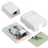 TJC2-5K Розетка RJ-45 (8Р8С), екранована, тип конт. KRONE, кат.5е TJC2-5K Розетка RJ-45 (8Р8С), екранована, тип конт. KRONE, кат.5е