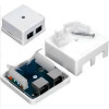TJC2-5SK Розетка подвійна RJ-45 (8Р8С), екранована, тип конт.- KRONE, кат.5е TJC2-5SK Розетка подвійна RJ-45 (8Р8С), екранована, тип конт.- KRONE, кат.5е