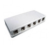 BK64 Коробка монтажна для зовнішньої розетки 6хRJ-45 BK64 Коробка монтажна для зовнішньої розетки 6хRJ-45