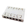 BK124 Коробка монтажна для зовнішньої розетки 12хRJ-45 BK124 Коробка монтажна для зовнішньої розетки 12хRJ-45