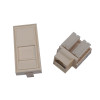 FPLS-64 Вставка для розетки (RJ-45, RJ-12) 22,5х45 мм, тип французький FPLS-64 Вставка для розетки (RJ-45, RJ-12) 22,5х45 мм, тип французький