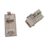 FPLS-64 Вставка для розетки (RJ-45, RJ-12) 22,5х45 мм, тип французький FPLS-64 Вставка для розетки (RJ-45, RJ-12) 22,5х45 мм, тип французький
