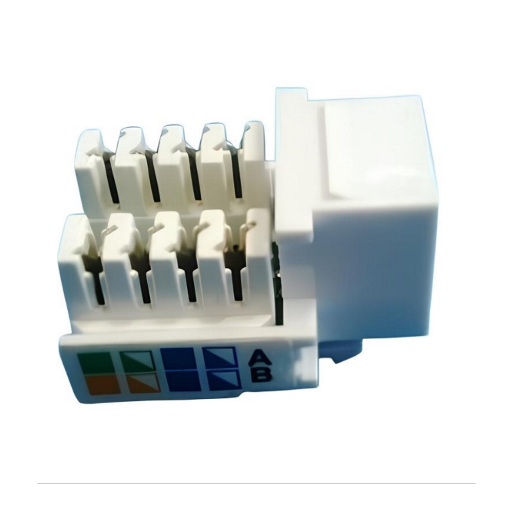 KES-5H Розетка KEYSTONE RJ-45, верт. монтаж, тип контактів KRONE, кат. 5 KES-5H Розетка KEYSTONE RJ-45, верт. монтаж, тип контактів KRONE, кат. 5