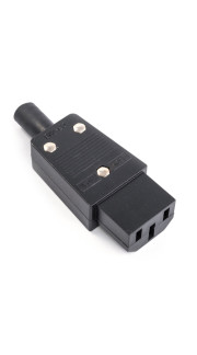 AC-102K Розетка на кабель, 3 контакти, 250В 10А