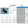 FIX-GR-8 Захисне прохідне кільце до кабелю d=6/14 мм за 100 шт FIX&FASTEN FIX-GR-8 Захисне прохідне кільце до кабелю d=6/14 мм за 100 шт FIX&FASTEN