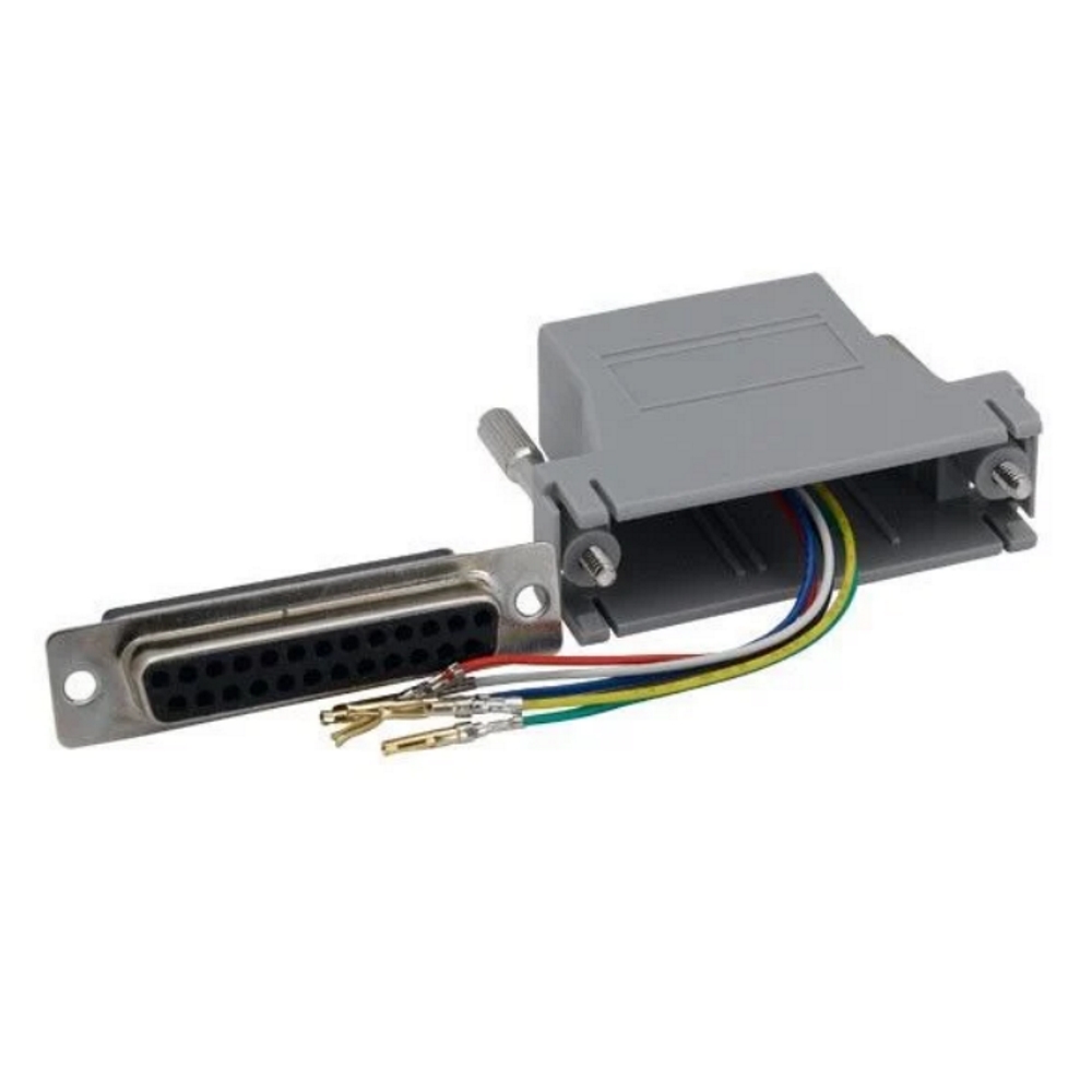 GC-25FT6 Перехідник 25 розетка - RJ-12 GC-25FT6 Перехідник 25 розетка - RJ-12