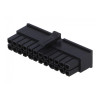 H/MicroFit-24F корпус MicroFit-24F, крок 3,0 мм, розетка на кабель