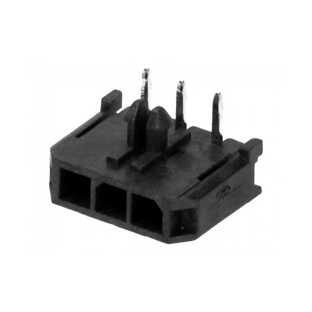 43650-0300 Роз'єм, крок 3,00 мм, вилка на плату, кутова, MOLEX 43650-0300 Роз'єм, крок 3,00 мм, вилка на плату, кутова, MOLEX