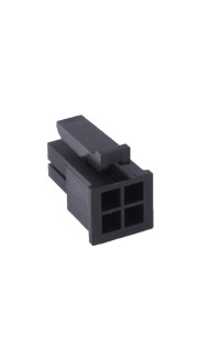 H/MicroFit-4F корпус MicroFit-4F, крок 3,0 мм, на кабель