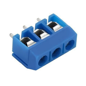 ETB1103 Клемник 3 контакти на плату, 300В 8А, крок 5,0 мм