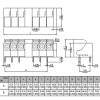 ETB65020G200 Клемник 2 контакти на плату, затискний, горизонтальний, 250В 17.5А, крок 5,08х7,62 мм ETB65020G200 Клемник 2 контакти на плату, затискний, горизонтальний, 250В 17.5А, крок 5,08х7,62 мм