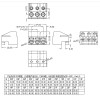GS005-5.0-02P-12-00A(H) Клемник 2 контакти, дріт-плата, 300В 15А, крок 5,0 мм