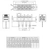 GSA25HW-7.62-04P-13-00A(H) Клемник 4 контакти на блок, з кріпленням, 300В 15A, крок 7.62 мм GSA25HW-7.62-04P-13-00A(H) Клемник 4 контакти на блок, з кріпленням, 300В 15A, крок 7.62 мм