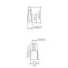 H/MF-2F Корпус MF-2F, крок 4,20 мм, розетка на кабель H/MF-2F Корпус MF-2F, крок 4,20 мм, розетка на кабель