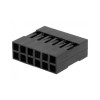 H/BLD-12 Корпус BLD-12, крок 2.54мм, розетка на кабель дворядна