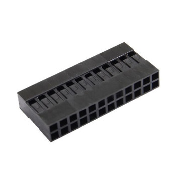 H/BLD-24 Корпус BLD-24, крок 2.54мм, розетка на кабель дворядна