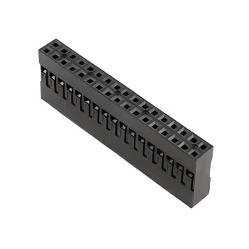 H/BLD-34 Корпус BLD-34, крок 2.54мм, розетка на кабель дворядна