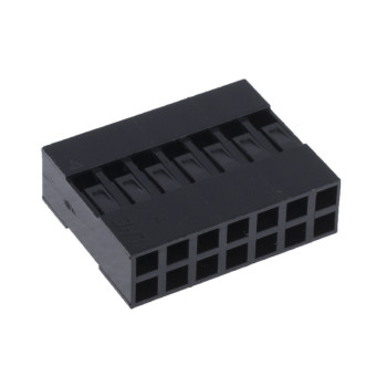 H/BLD-14 Корпус BLD-14, крок 2,54, розетка на кабель дворядна