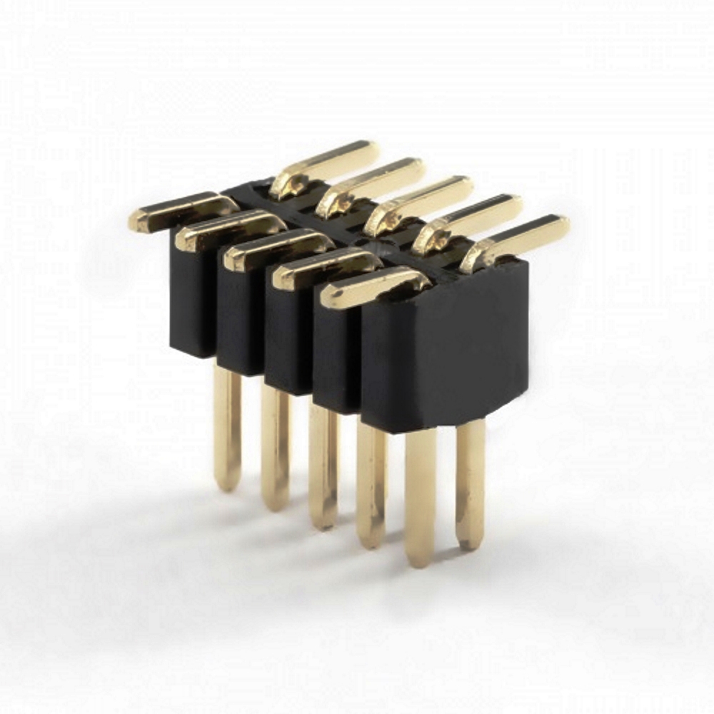 PDLL-10S Штирі на плату двурядні 2x5, SMD,крок 1.27 мм PDLL-10S Штирі на плату двурядні 2x5, SMD,крок 1.27 мм