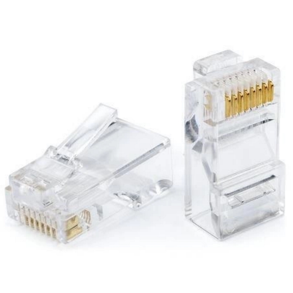 TP5-8P8C-SV Вилка 8Р8С (RJ-45) для одножильного кабеля зі вставкою, кат.5 TP5-8P8C-SV Вилка 8Р8С (RJ-45) для одножильного кабеля зі вставкою, кат.5