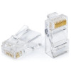 TP5-8P8C-SV Вилка 8Р8С (RJ-45) для одножильного кабеля зі вставкою, кат.5 TP5-8P8C-SV Вилка 8Р8С (RJ-45) для одножильного кабеля зі вставкою, кат.5