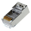 TPS5-8P8C-P Вилка 8Р8С (RJ-45) для багатожильного кабеля, екранов., кат.5е TPS5-8P8C-P Вилка 8Р8С (RJ-45) для багатожильного кабеля, екранов., кат.5е