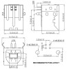 USBB-1J Роз'єм USB розетка на плату, тип В