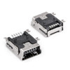 USB-5М Роз'єм на плату USB mini тип B, 5 контактів, SMT USB-5М Роз'єм на плату USB mini тип B, 5 контактів, SMT
