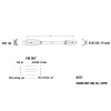 SCU-3-2M Кабель-перехідник 2.0 м USB A - mini USB вилка-вилка 5 pin