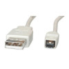 Кабель мобільних пристроїв Roline USB2.0 A-mini 4p M/M 1.8m HiRose D=3.5mm білий(11.02.8518) Кабель мобільних пристроїв Roline USB2.0 A-mini 4p M/M 1.8m HiRose D=3.5mm білий(11.02.8518)