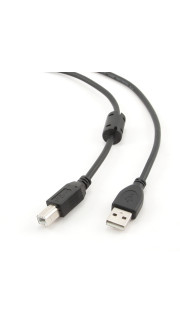 UF-AMBM-6 Кабель USB2.0 A-B вилка-вилка з феритовим фильтром 1.8 м.