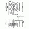 TLF-100-2 Клемник прохідний з тримачем запобіжника d=5,2 мм, 2 конт., 0.5-2.5 мм2, 300В 6А TLF-100-2 Клемник прохідний з тримачем запобіжника d=5,2 мм, 2 конт., 0.5-2.5 мм2, 300В 6А